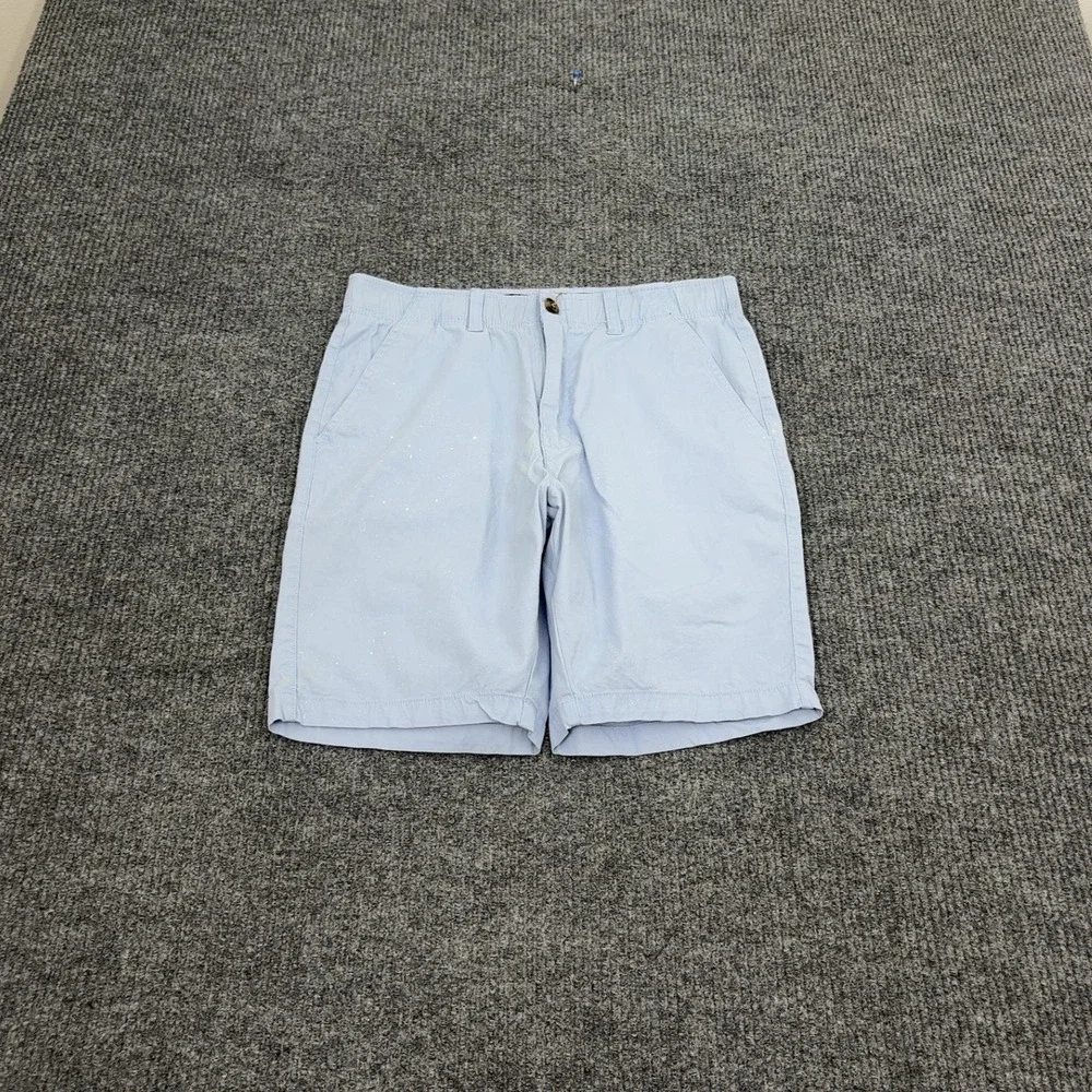 Architect Deck Shorts Mens 31 Blue Cotton Blend Activeflex Casual Summer‎ Style